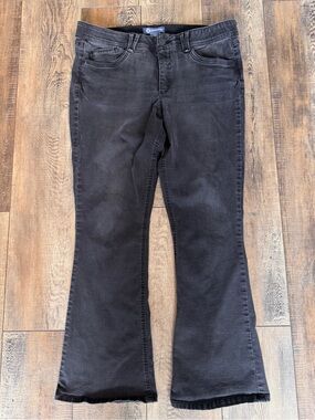 Democracy Ab'solution Black Bootcut Jeans Size 16 High Rise Stretch